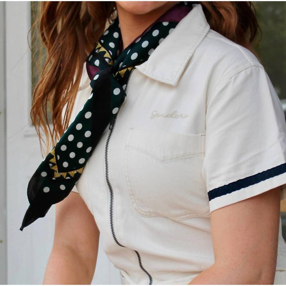 NEW FRINGE SCARVES dottie scarf in navy